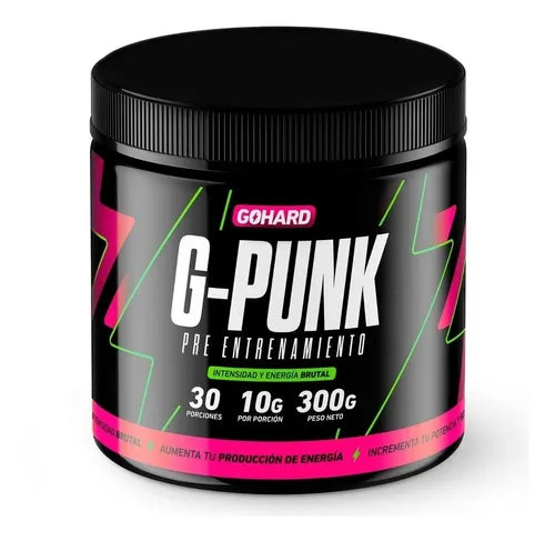 Proteina Vegetal + Pre Entrenamiento G-punk Gohard