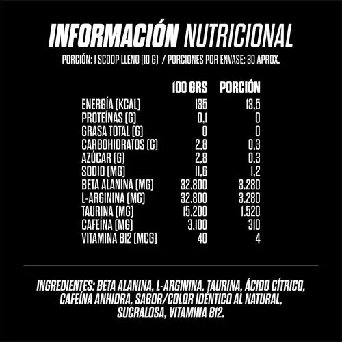 Proteina Vegetal + Pre Entrenamiento G-punk Gohard