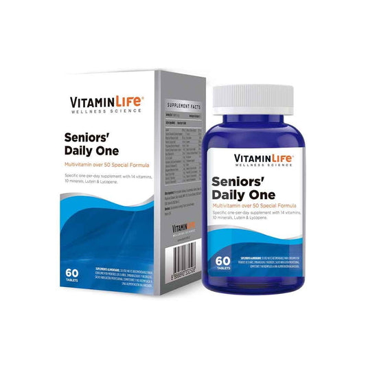 Multivitaminico Seniors' Daily One 60 tabletas - VitaminLife