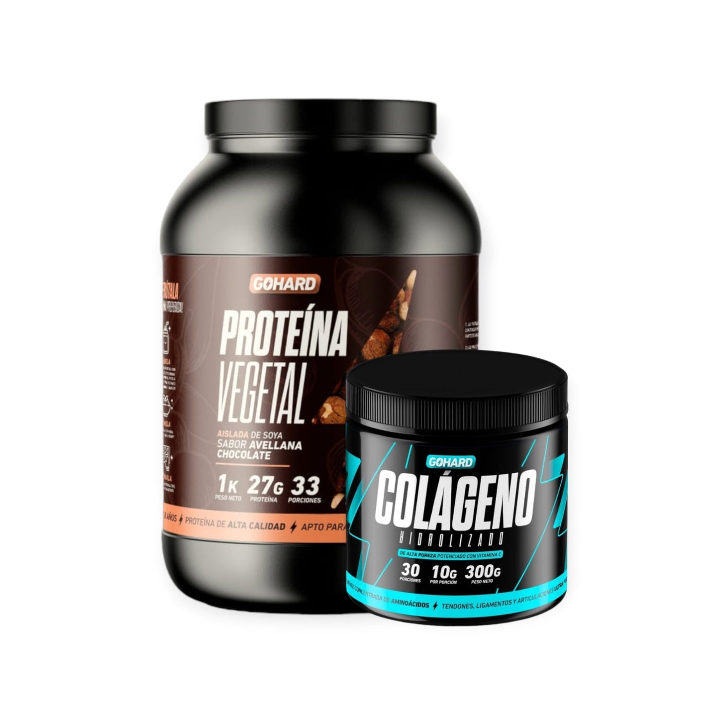 Pack Proteina Vegetal + Colageno Hidrolizado - Gohard