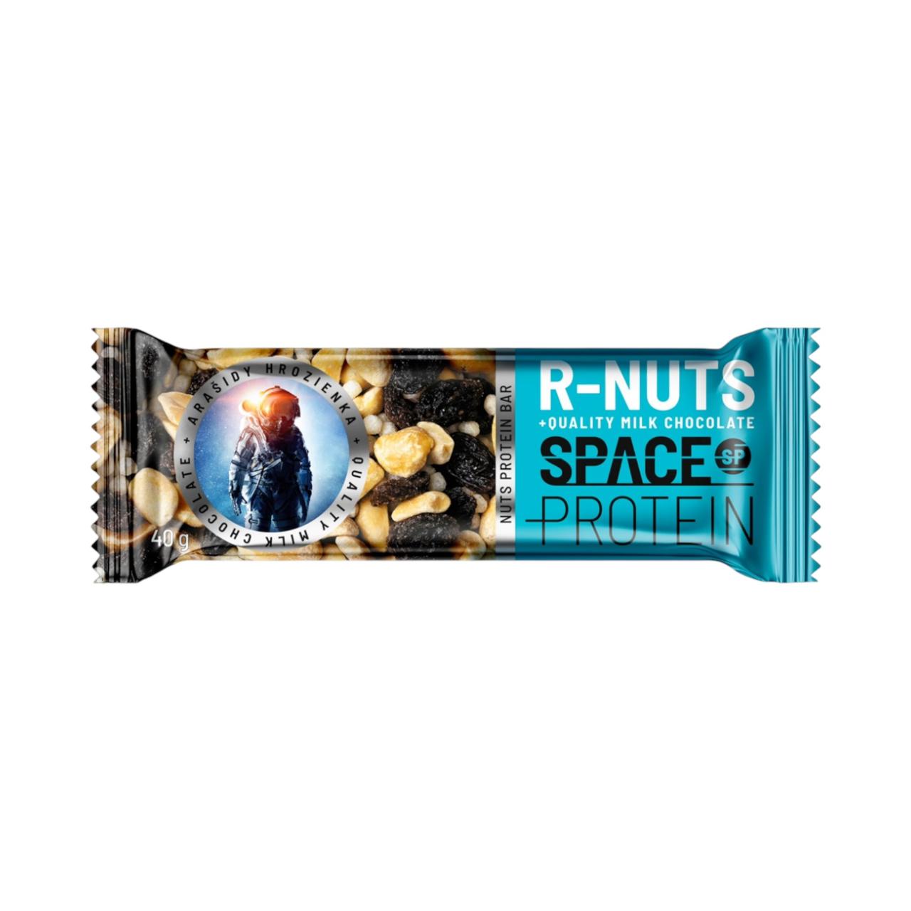 BOX 30 BARRAS R-NUTS RAISINS 40GR - SPACE PROTEIN