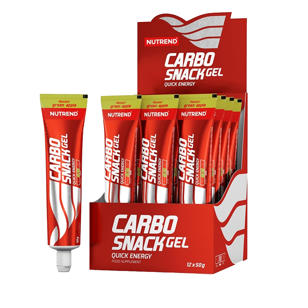 CARBO SNACK GEL EN TUBO 50GR 12 UNIDADES - NUTREND