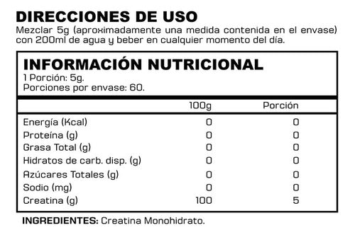 Pack Creatina 300gr + Pre-entreno Intense 240g - Binahfit