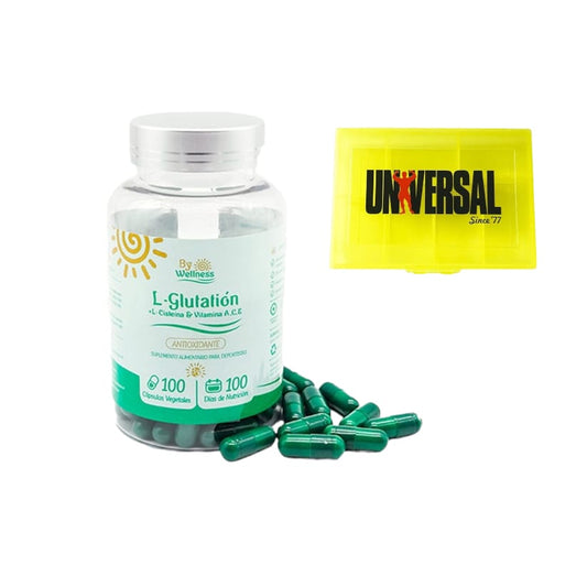 L-GLUTATION 100 CAPSULAS - BY WELLNESS