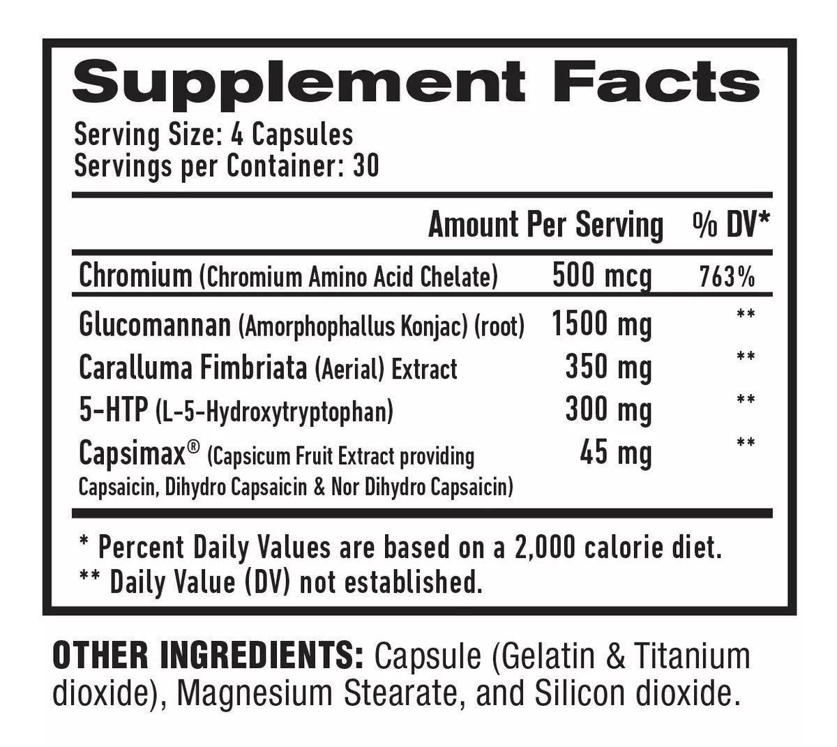 INHIBIDOR DE APETITO APPETITE SUPPRESSANT 120 CAPSULAS – 1UP