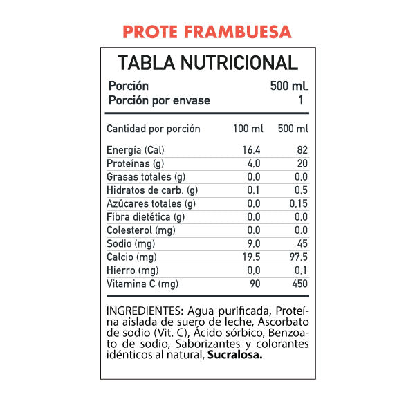 PACK 6 PROTEINAS LIQUIDA WHEY PROTEIN 500ML - WINKLER NUTRITION