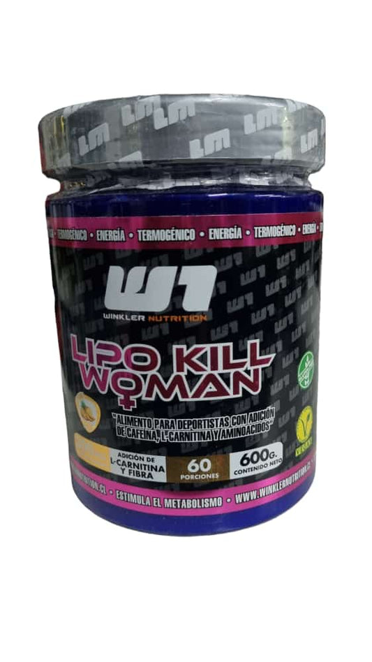 LIPO KILL WOMAN EN POLVO 600GR 60sv - WINKLER NUTRITION