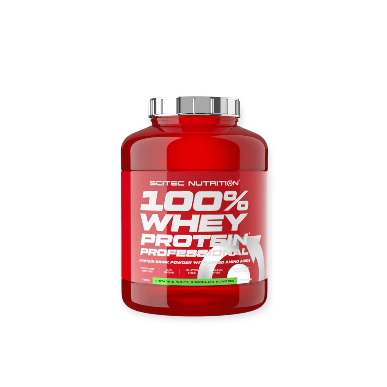 100% WHEY PROTEIN PROFESSIONAL 2.350 GRS. 78 SERVICIOS - SCITEC NUTRITION