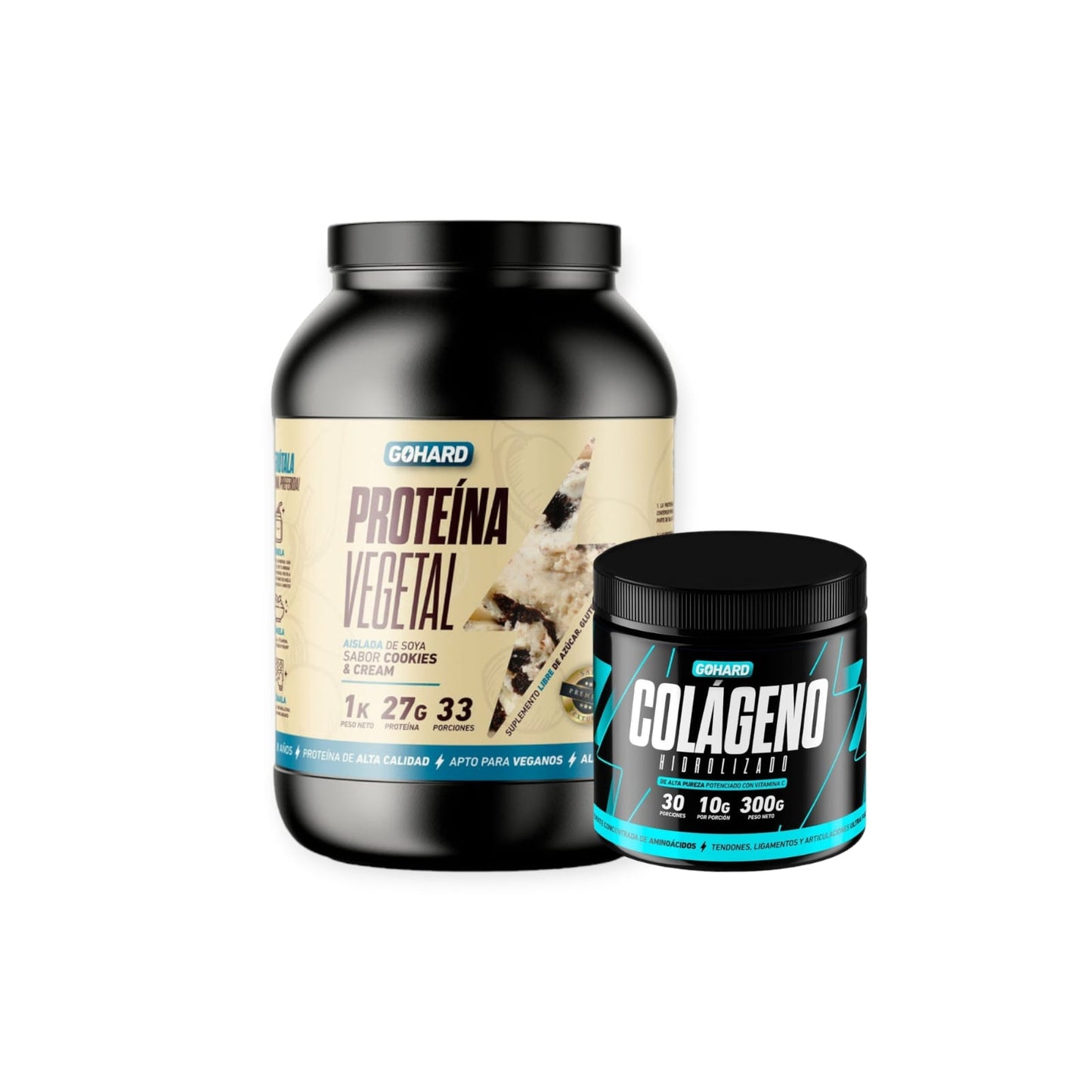 Pack Proteina Vegetal + Colageno Hidrolizado - Gohard